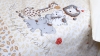 Детское постельное бельё L`Abeille Вечеринка маленького жирафа (4)