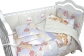 Комплект в кроватку L`Abeille Мишки под одеялом (4) мни (2)