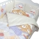 Комплект в кроватку L`Abeille Мишки под одеялом (4) мни (3)