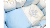 Комплект в кроватку L`Abeille Rich Family голубой (6) мни (2)