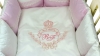 Комплект в кроватку L`Abeille Rich Family розовый (6) (3)