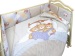 Комплект в кроватку L`Abeille Nice Family бежевый (4) мни (2)